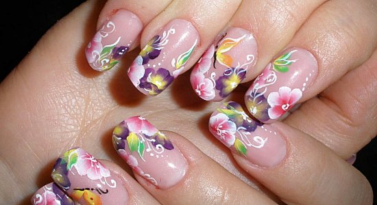 Техника дизайна ногтей, привезенная из Китая Техника дизайна ногтей, привезенная из Китая