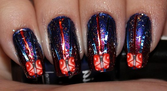 Модный разноцветный маникюр: виды и особенности Модный разноцветный маникюр: виды и особенности